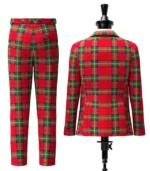 Waddell Tartan Suit Back