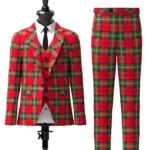 Waddell Tartan Suit Front