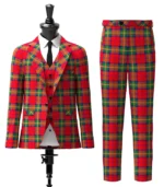 Waddell Tartan Suit Front