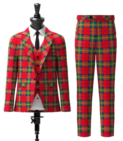 Waddell Tartan Suit Front