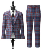 Water of Life Society Tartan Suit Front