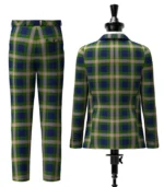 Wells Tartan Suit Back