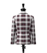 Whitehead, E Tartan Jacket Back