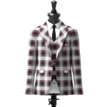 Whitehead, E Tartan Jacket Front