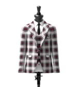 Whitehead, E Tartan Jacket Front