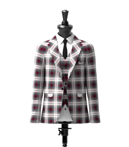 Whitehead, E Tartan Jacket Front