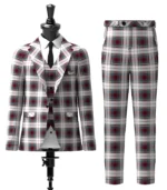 Whitehead, E Tartan Suit Front