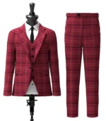 Williams of Wales Tartan Suit Front