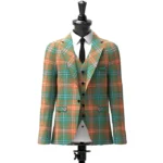 Wilson tartan Jacket Front