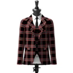 Witches of Scotland Tartan Jacket Front