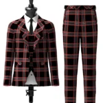Witches of Scotland Tartan Suit Front