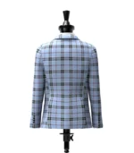 World Peace Tartan Jacket Back