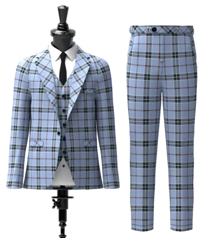 World Peace Tartan Suit Front