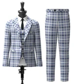 Yorkshire Tartan Suit Front
