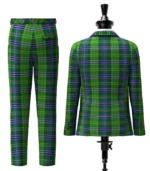Young, Melvina Tartan Suit Back