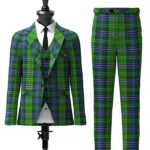 Young, Melvina Tartan Suit Front