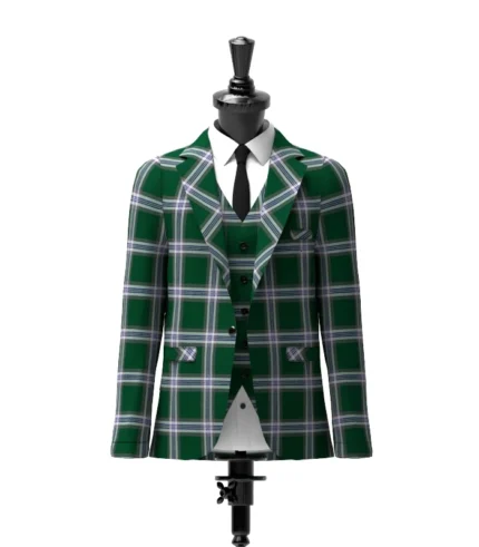 Yousaf, Humza Tartan Jacket Front