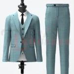 later, Ashleigh & Bullock, Helen Tartan Suit Front