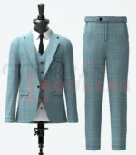 later, Ashleigh & Bullock, Helen Tartan Suit Front