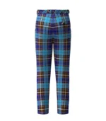 Handamde Buchanan Blue Tartan Trouser Back