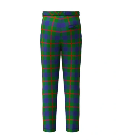 Handmade Agnew Tartan Trouser Back