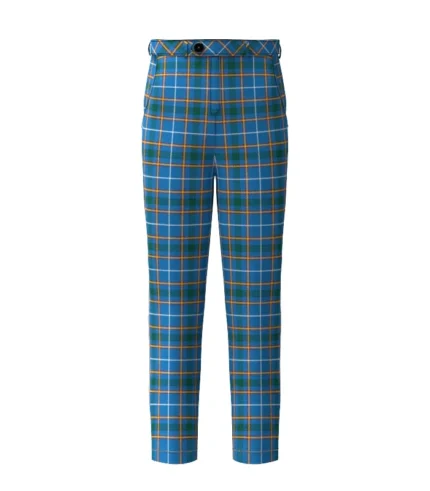 Handmade Bains of Caithness Tartan Trouser Front