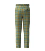 Handmade O_Brien tartan Tartan Trouser Back
