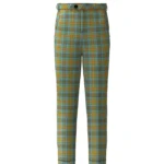 Handmade O_Brien Tartan Tartan Trouser Front