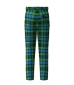 Handmade O_Connor Tartan Trouser Back