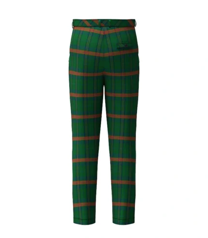 Handmade Owen Of Wales Tartan Trouser Back