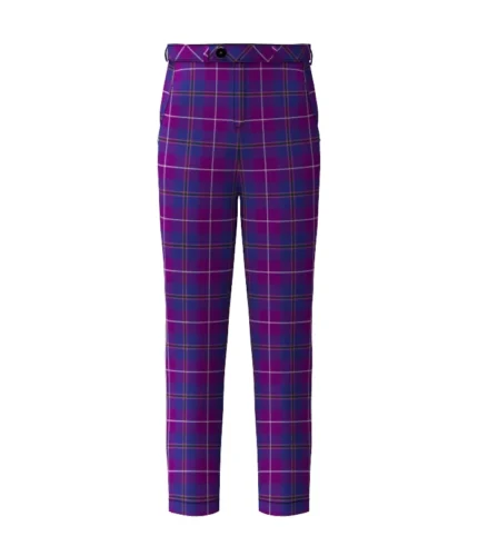 Handmade Pride Of Glencoe Tartan Trouser Front