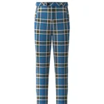 Handmade Thomson Dress Blue Tartan Trouser Front