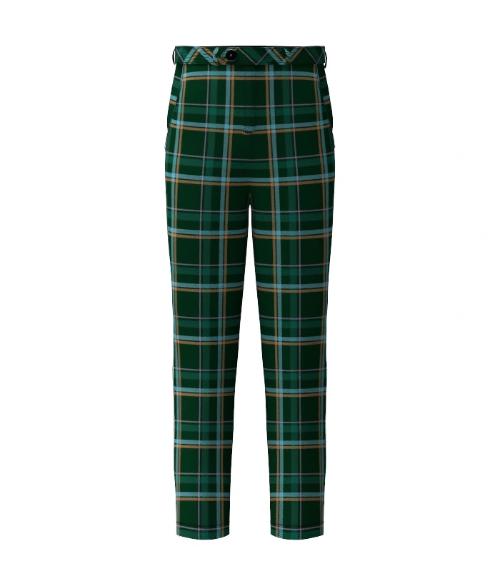 Heartfelt Welcome Tartan Trouser Front Heartfelt Welcome Tartan Trouser Front