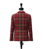 Macdonald Clan Tartan Jacket Back