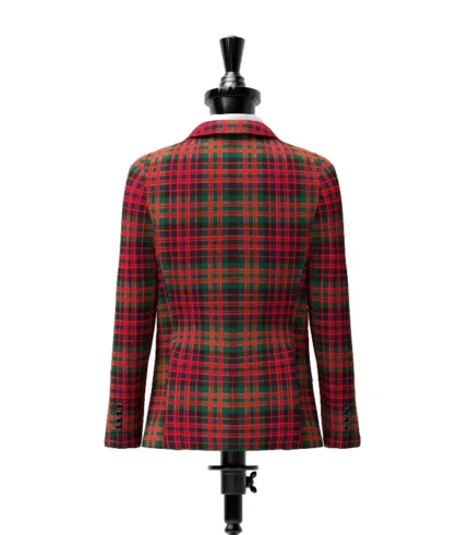 Macdonald Clan Tartan Jacket Back