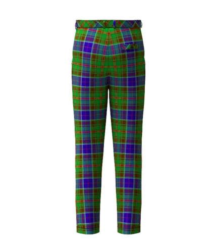 Adams Tartan Trouser Back