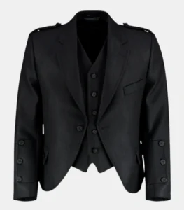 Black Argyle Jacket