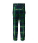 Johnstone Tartan Trouser Back