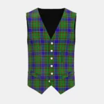 Adams tartan Waistcoat Front