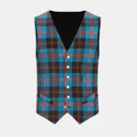 Angus Tartan Waistcoat Front