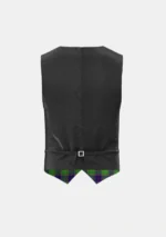 Ayrshire Tartan Waistcoat Back