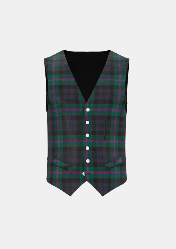 Baird Tartan Waistcoat Front Baird Tartan Waistcoat Front