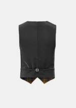 Barbour Tartan Waistcoat Back