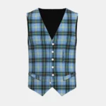Bell Tartan Waistcoat Front