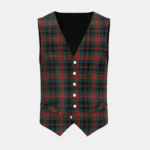 Blair Estate Tartan Waistcoat Front