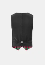 Borthwick Dress Tartan Waistcoat Back