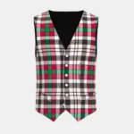 Borthwick Dress Tartan Waistcoat Front