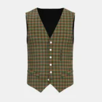 Braveheart Tartan Waistcoat Front