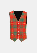 Bruce Tartan Waistcoat Front