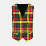 Buchanan Tartan Waistcoat Front